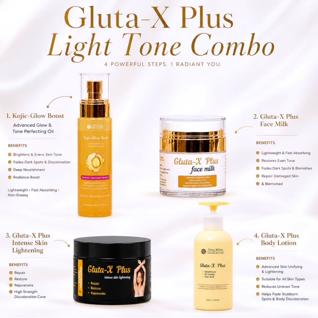 Gluta-X lightening combo (4 in 1)