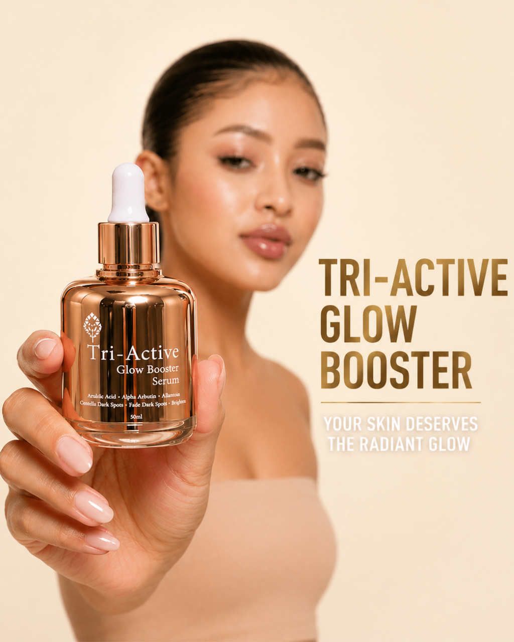 Tri-active glow booster serum