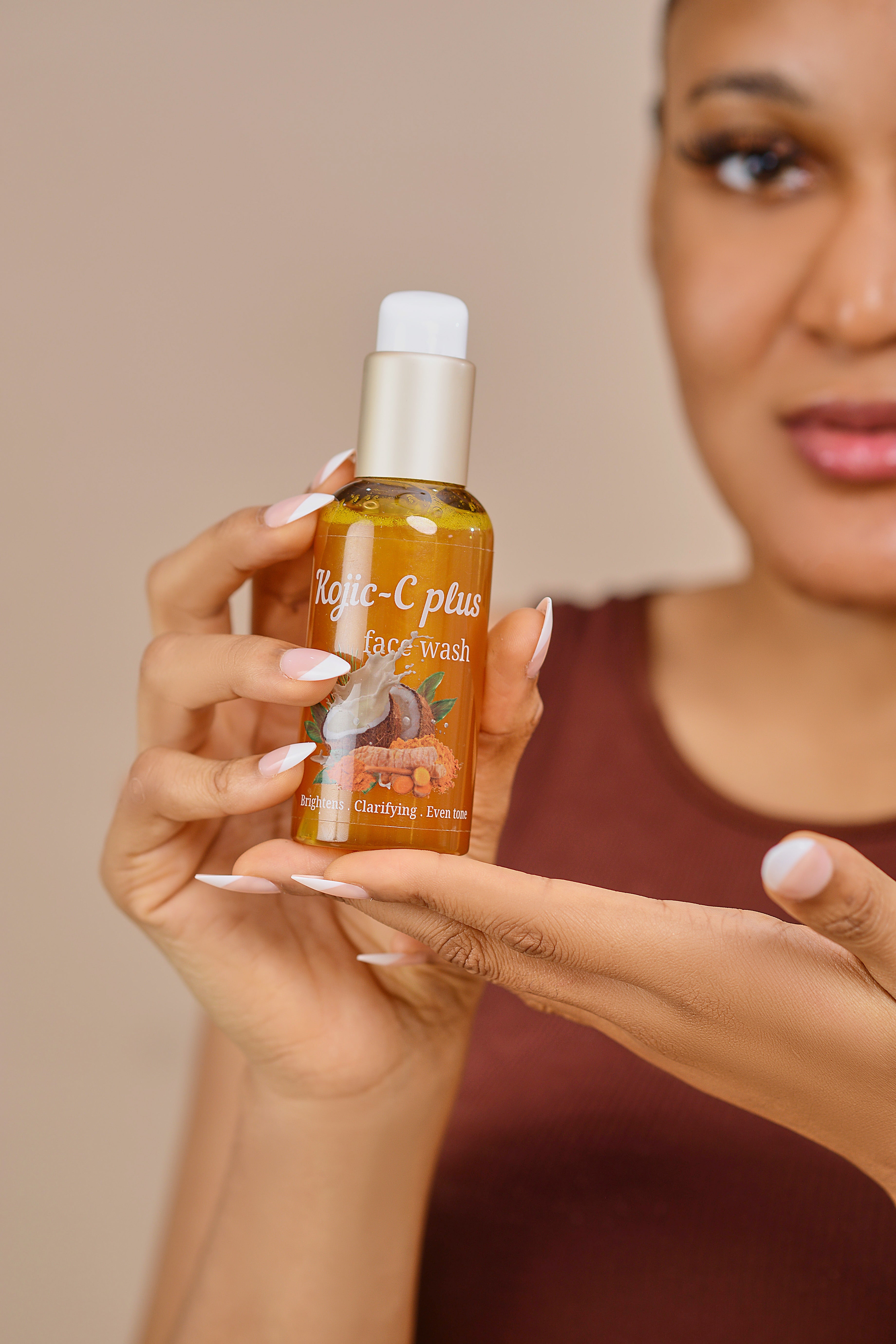 Kojic-c face wash (lightening)