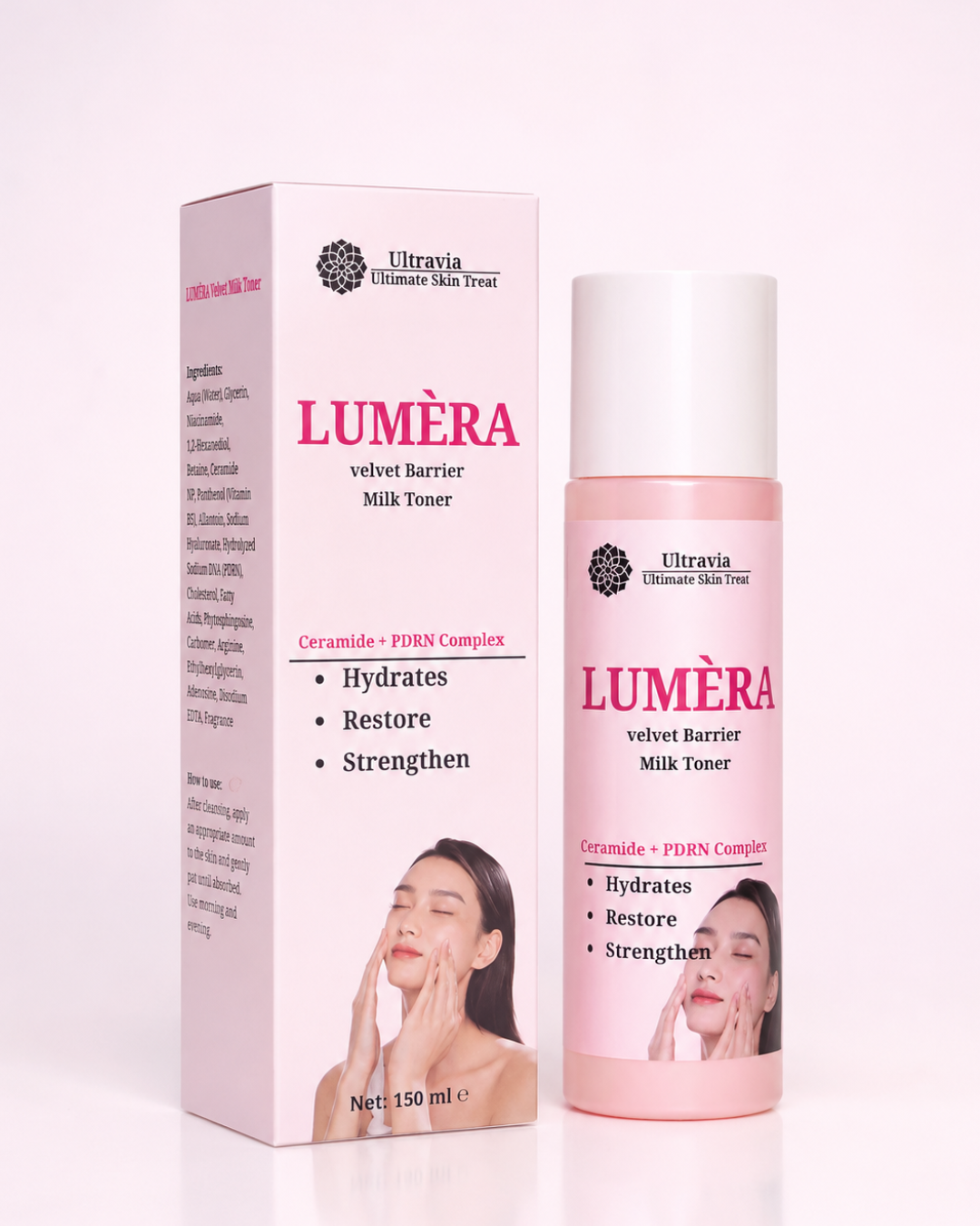 Lumera milky face toner